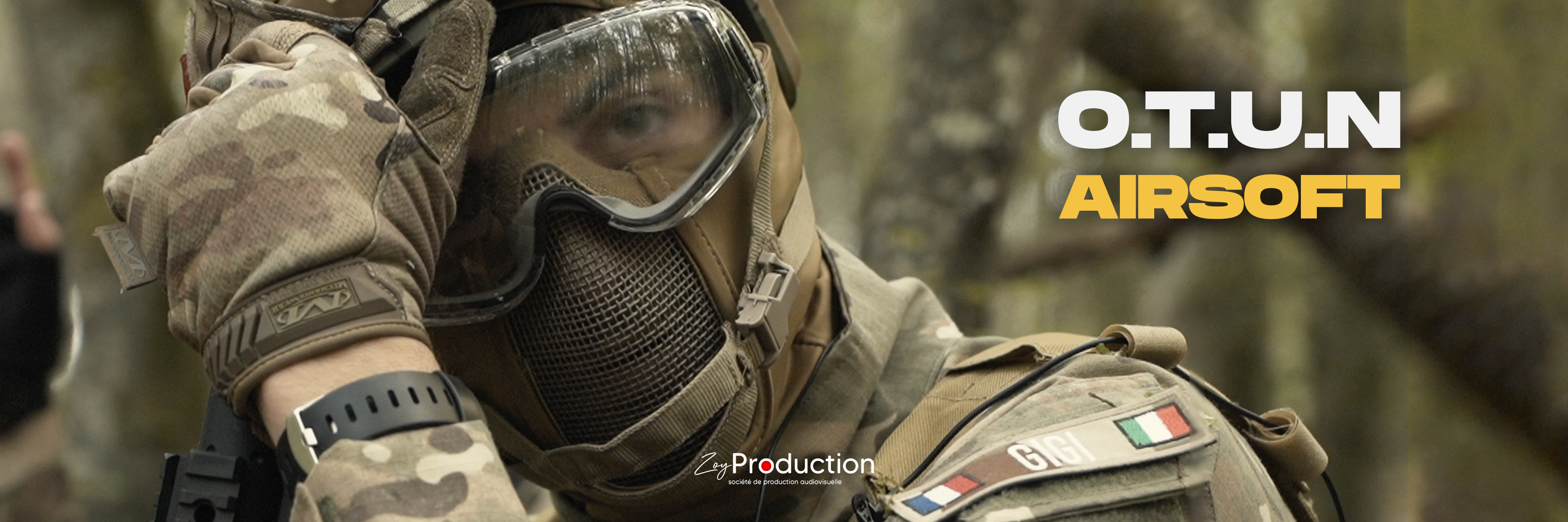 Baniere O.T.U.N. Airsoft